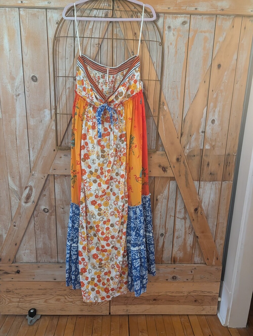 Nwt.   Free People Strapless Dress.  Medium.  Gorgeous 😍